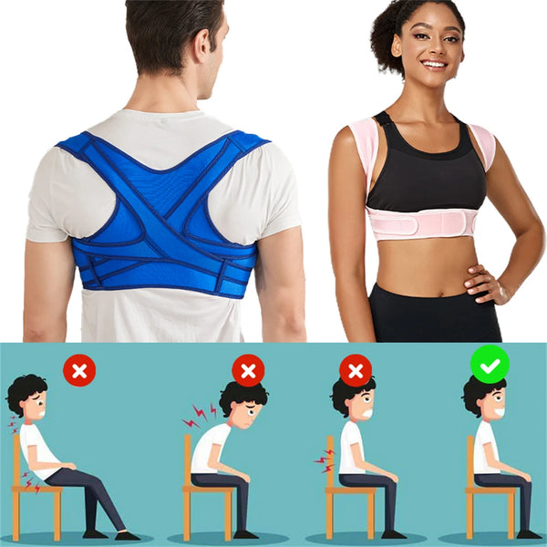 Comfortable Posture Support Brace